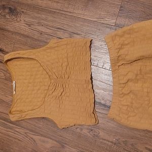 Spell Bonnie organic cotton ribbed set sm